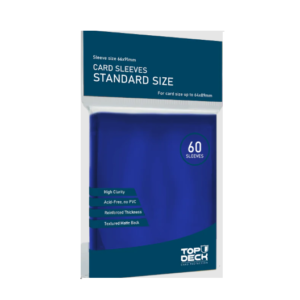 Protectores Top Deck Standard 60 - Azul